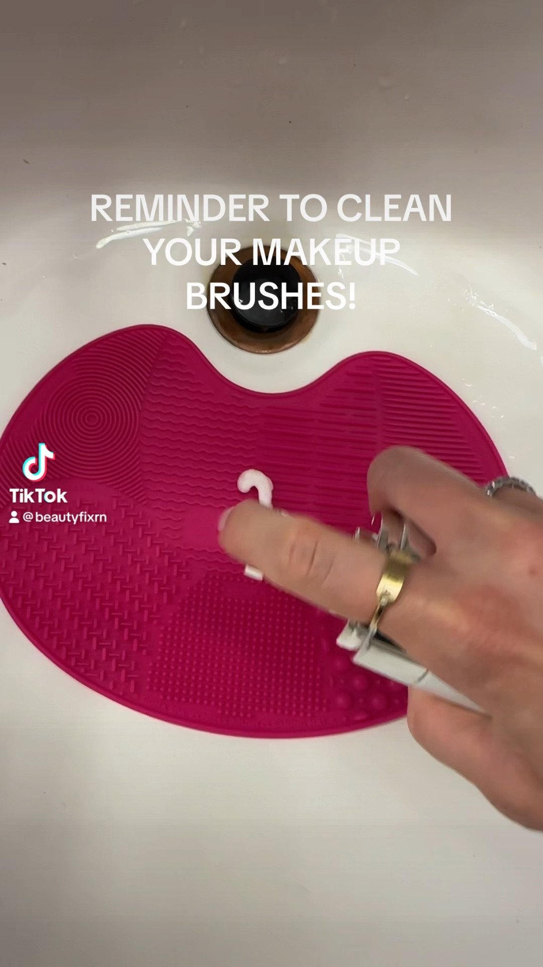 Remember to clean your makeup brushes!