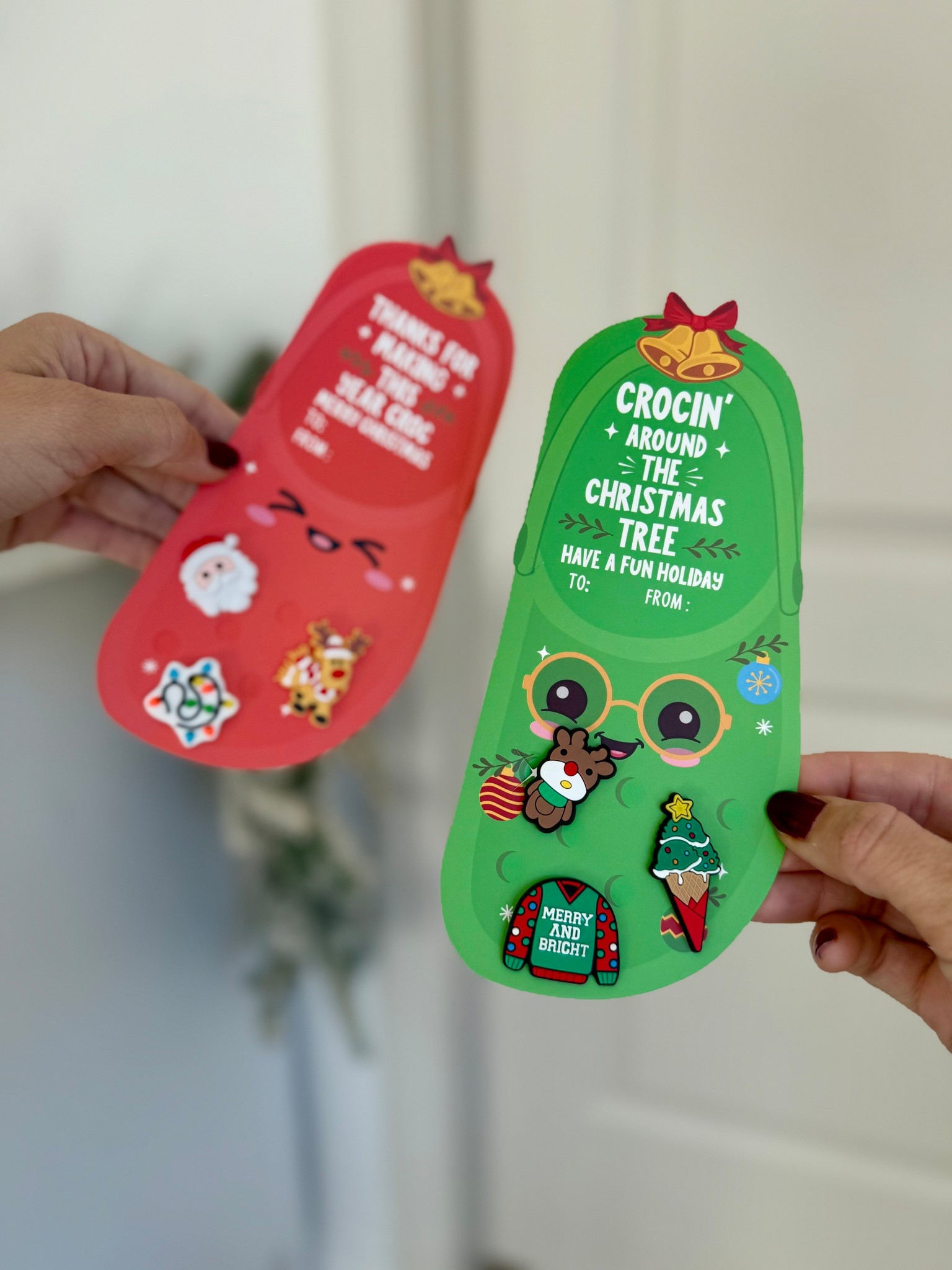 Christmas class favors, Christmas party favors for holiday parties: Christmas Cards Shoe Charms - 24Pcs Cute Shoe-shaped Cards with 72Pcs Shoe Decoration Charms  

#LTKHoliday #LTKKids #LTKGiftGuide

#LTKKids #LTKGiftGuide #LTKHoliday