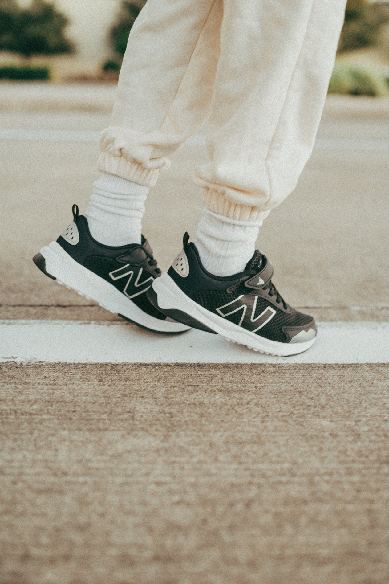 Kids black new balance sneakers perfect for school 

#LTKkids #LTKfamily #LTKshoecrush