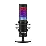 HyperX QuadCast S – RGB USB Condenser Microphone for PC, PS4, PS5 and Mac, Anti-Vibration Shock... | Amazon (US)