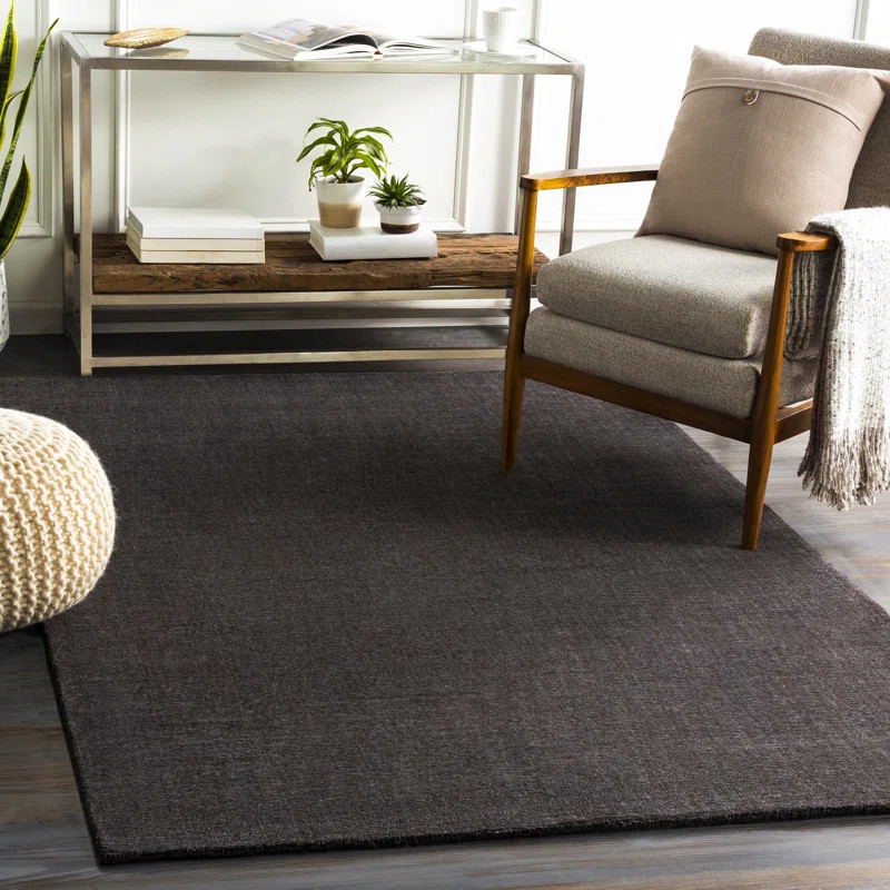 Dingman Handmade Tufted Area Rug in Ivory | Wayfair North America