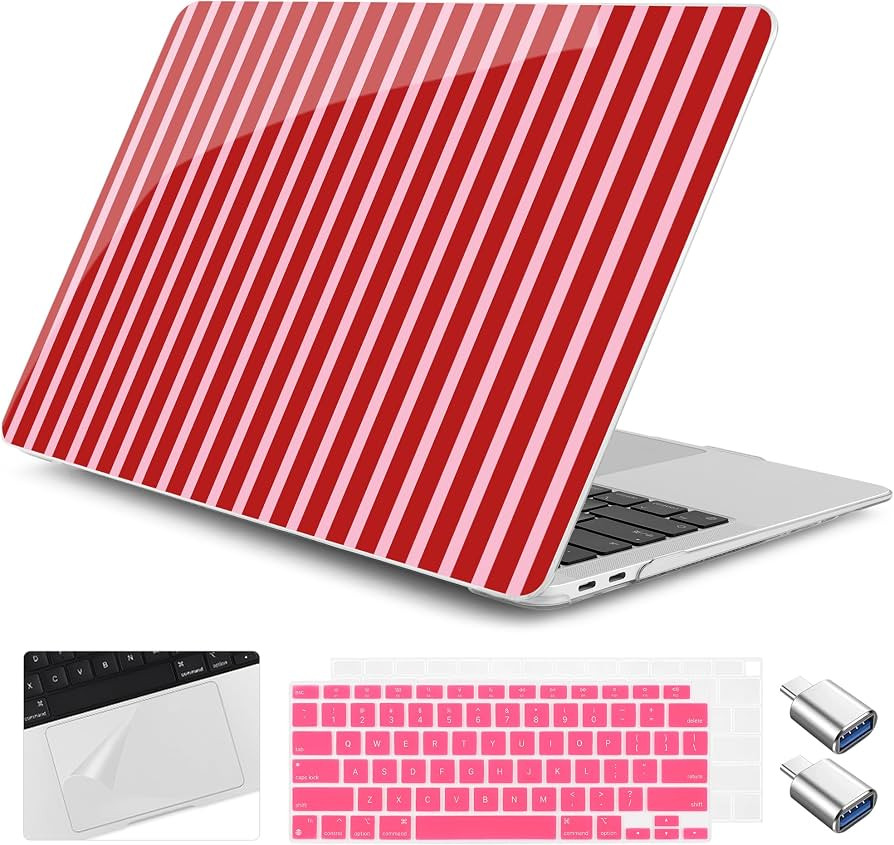 for M1 MacBook Air 13 inch Case 2021 2020 2019 2018 Model A2337/A2179/A1932, Laptop Hard Shell Ca... | Amazon (US)