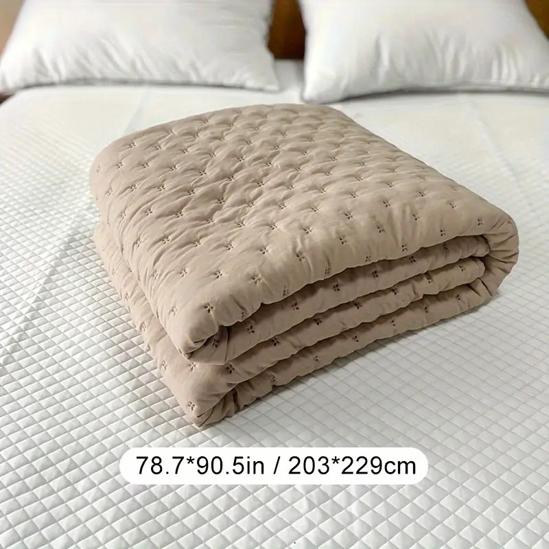 Ultrasonic Quilted Clip Cotton Quilt Season Solid Color - Temu | Temu Affiliate Program