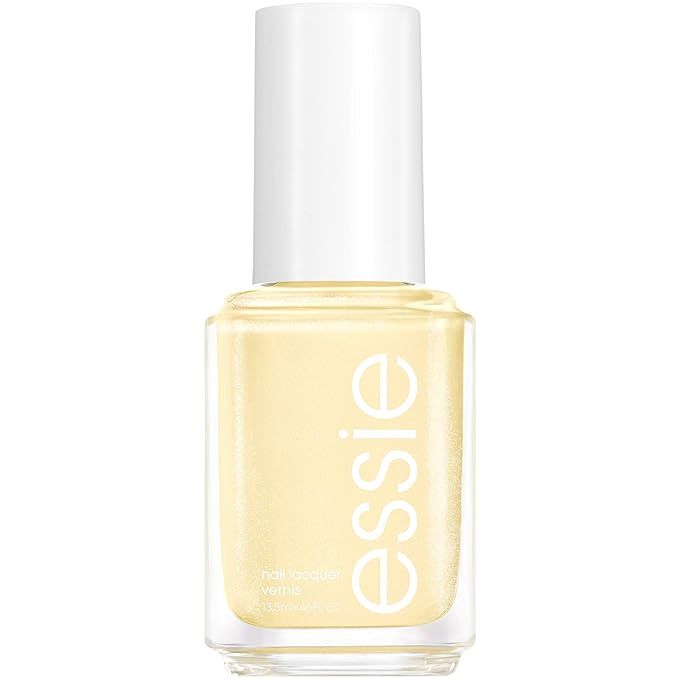 essie Nail Polish, Summer 2020 Sunny Business Collection, Lemony Yellow Nail Color With A Shimmer... | Amazon (US)