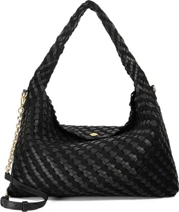 Deliberate L Woven Shoulder Bag | Nordstrom