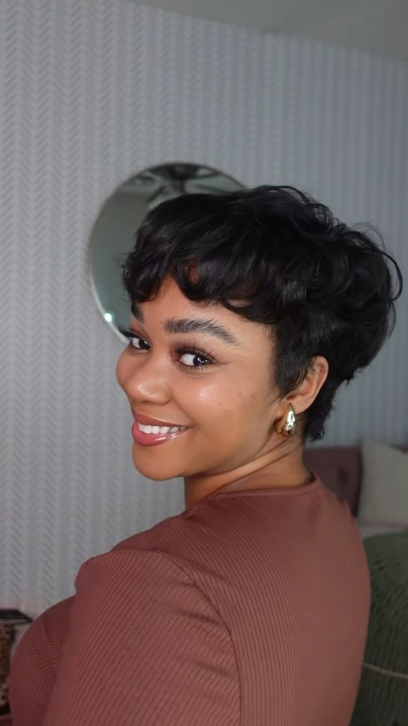 Naturals can definitely rock pixies 