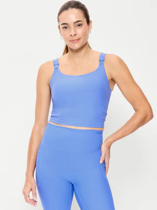 Maternity PowerSoft Nursing Sports Bra | Old Navy (US)