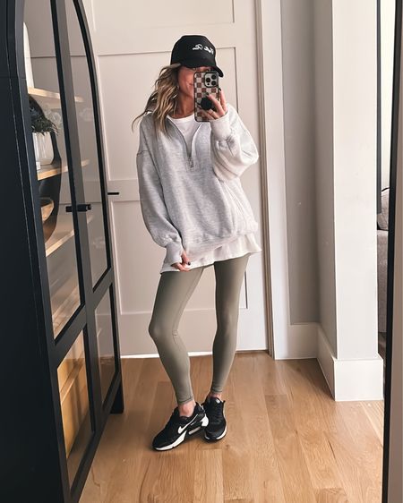 SO comfy and cute, to boot! It’s not quite cool enough for this sweatshirt, but there’s a 20% OFF coupon box so I wanted to share. It’s sooo soft! Wearing a small. Also, these Amazon leggings are SO GOOD! 

#LTKstyletip #LTKtravel #LTKsalealert