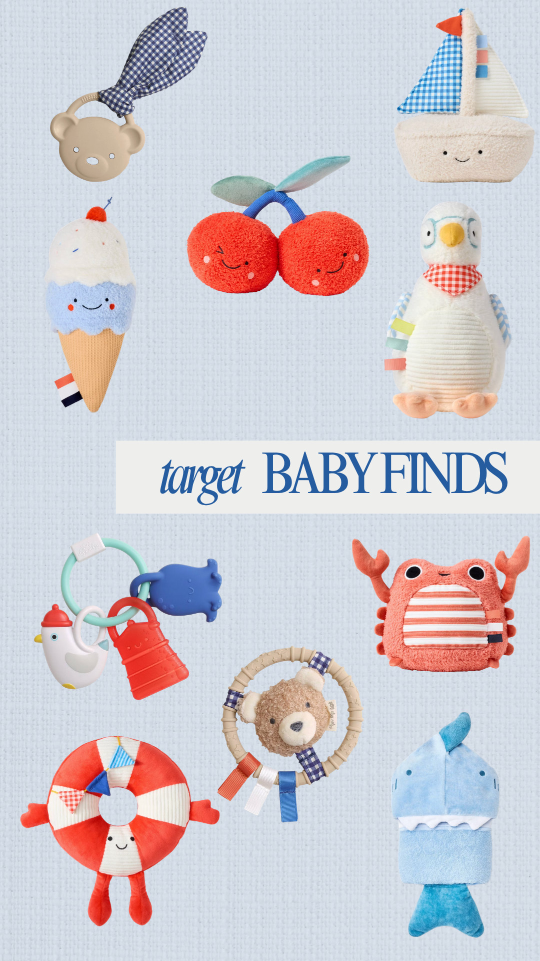 Target baby finds that caught my eye! How cute are those stuffies?! 

 #LTKmomlife #LTKBaby #LTKKids