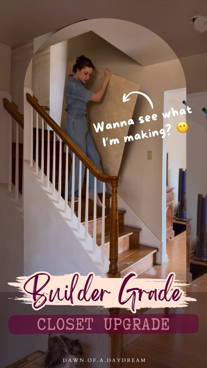 Do you want to see a full tutorial on this DIY closet hack?? 😶✨

This project was SO simple, budget friendly, and honestly the perfect solution for covering cracked mirrors or updating old builder-grade doors 🙌

I love how custom they look now and I’m already dreaming up a different design ideas!

It’s proof that you don’t always need to replace something to transform the way it feels ✨ you can get a little creative with what you have and save money on the process! 

Follow along for more creative home updates, DIY transformations, and fixer upper projects ☺️💗

............................................................................ 

Old house, big dreams and a girl with zero experience figuring it out as she goes! 
This isn’t an expert DIY account. It’s a “you’ve got this too” kind of space 🫶
Follow along and let’s learn together! 💗

🎥 Want more than the pretty before and after? Stories are the heart of the project , unfiltered + in-progress
💌 It’s official: our cozy corner of the internet is open! Swing by the website to find free tutorials and supplies.

............................................................................

#DIYHomeRenovation #CreativeHomeProjects #ClosetMakeover #BudgetFriendlyDIY #MirrorMakeover

DIY closet door makeover ideas | how to cover cracked mirror closet doors | budget friendly home update projects | creative DIY transformations for fixer uppers | easy custom closet hack tutorial |