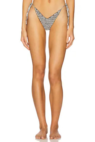 Indah Taos Skimpy Two-Color Side Ties Bikini Bottom in Sierra from Revolve.com | Revolve Clothing (Global)