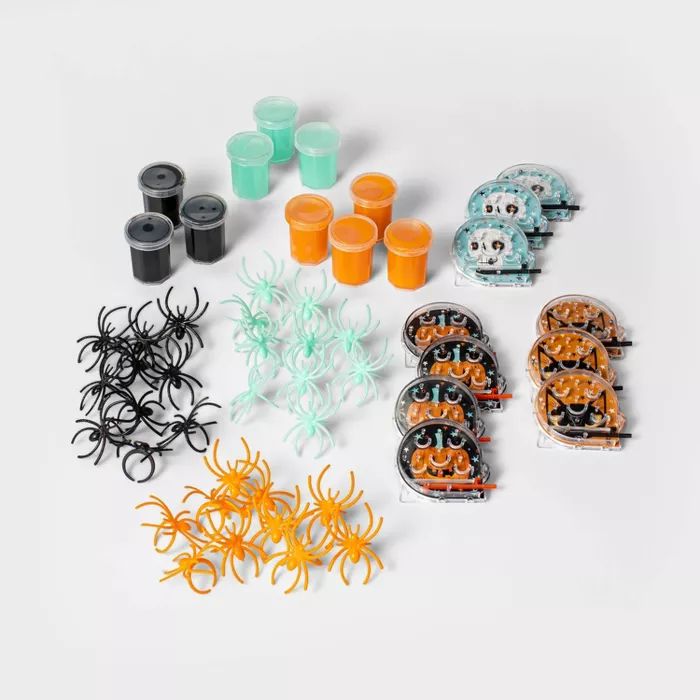 50ct Bulk Pack (Rings/Puzzles/Slime) Halloween Party Favors - Hyde & EEK! Boutique™ | Target