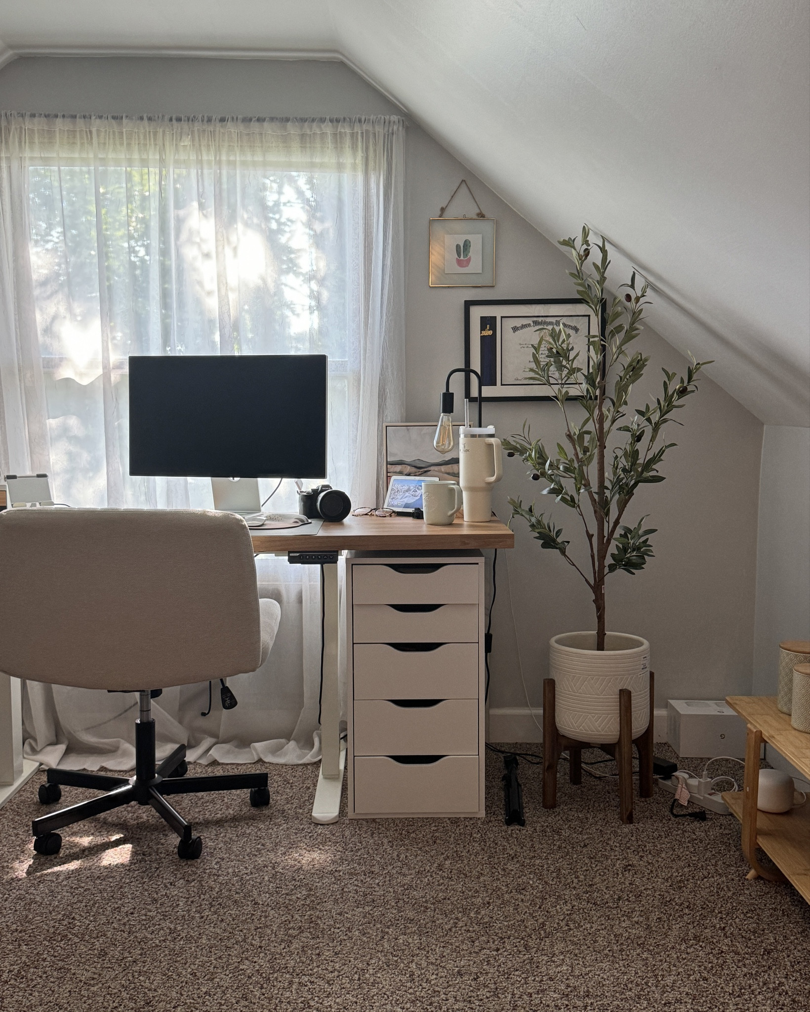 NEW Home Office Set-Up 🫶🏻✨#homeoffice #officerecor 

#LTKHome