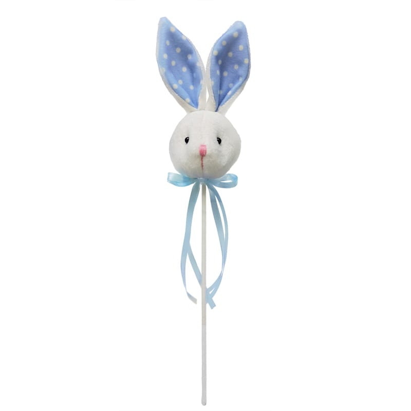 Blue Easter Bunny Pick, 15" | At Home
