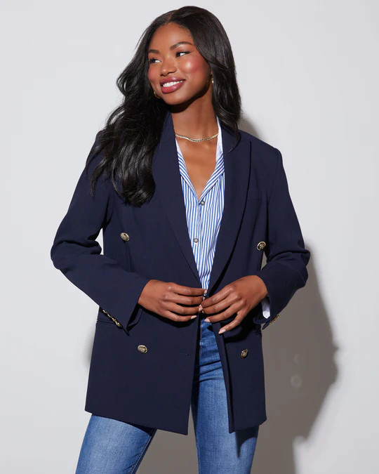 Serious Business Pocketed Blazer | VICI