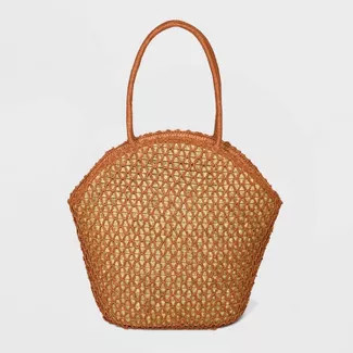 Straw Tote Handbag - Shade & Shore™ | Target