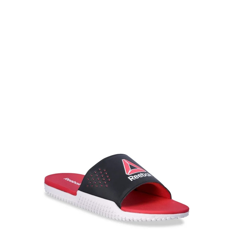 Reebok Men's Pervade Dual Density Comfort Slide Sandals, Sizes 7-13 | Walmart (US)