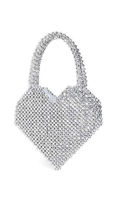 Loeffler Randall Women's Maria Beaded Heart Tote | Amazon (US)