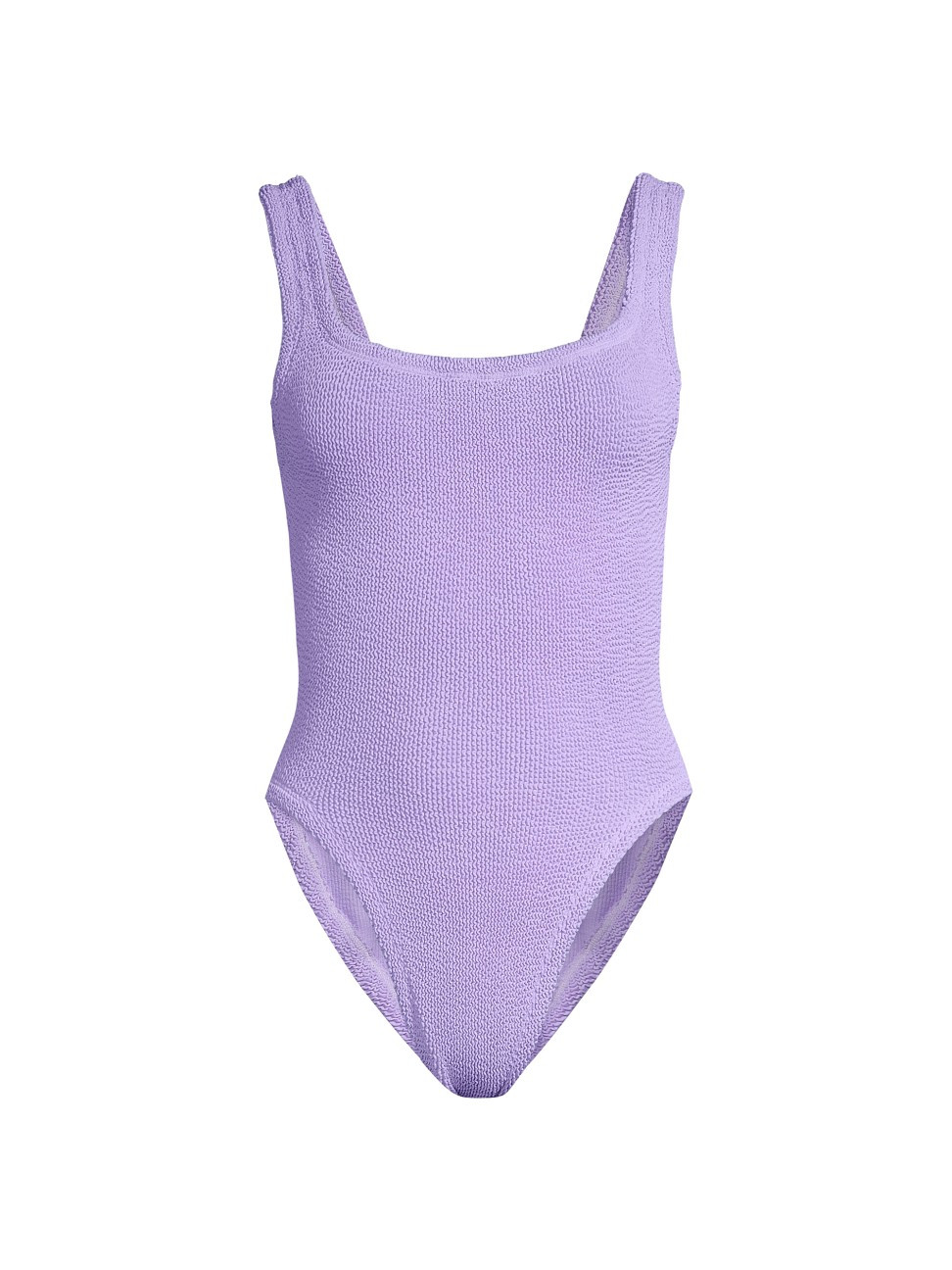 Women's Crinkle One-Piece Swimsuit - Lilac - Lilac | Saks Fifth Avenue