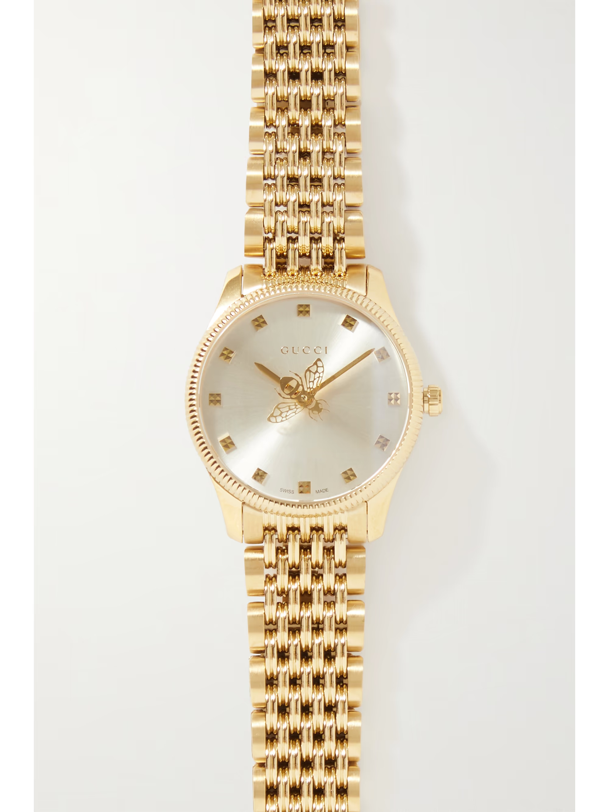 G-Timeless 29mm gold PVD-plated watch | NET-A-PORTER (UK & EU)