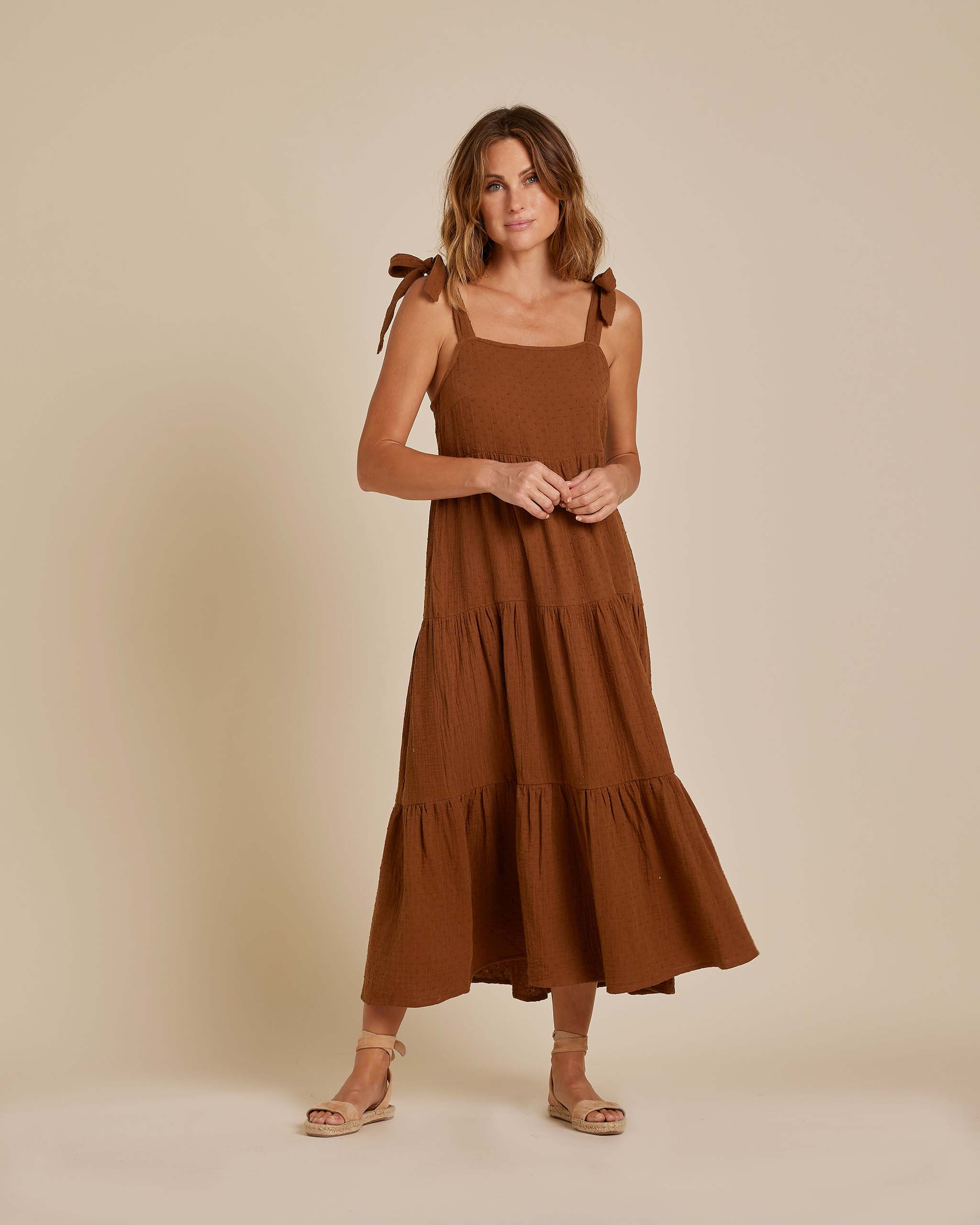 harbor dress | chocolate | Rylee + Cru