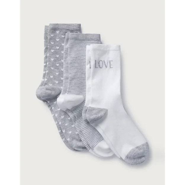 Love Socks – Set of 3 | The White Company (UK)