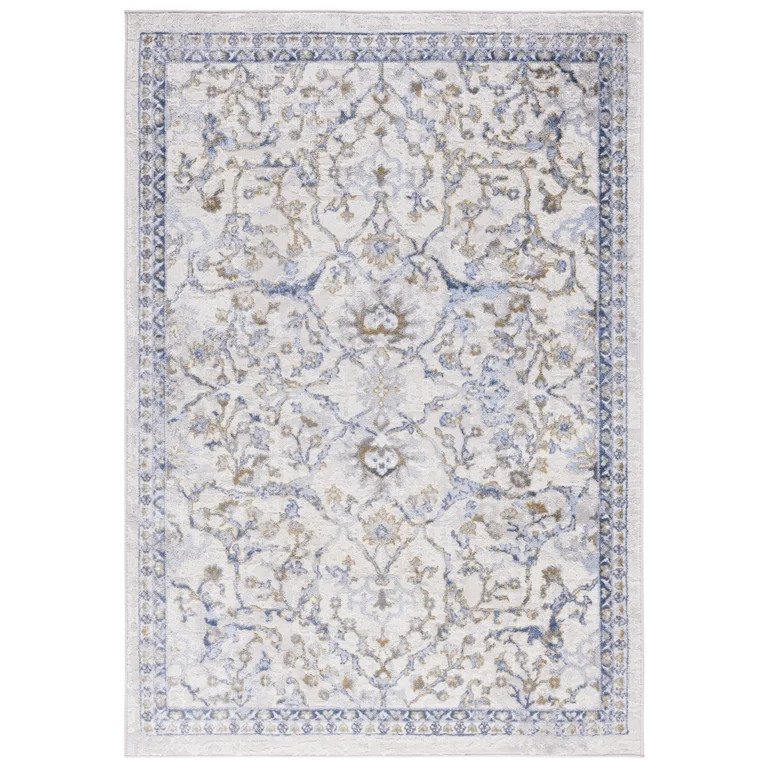 Safavieh Palma Isidora Oriental Area Rug, Beige/Light Blue, 5' x 7' | Walmart (US)