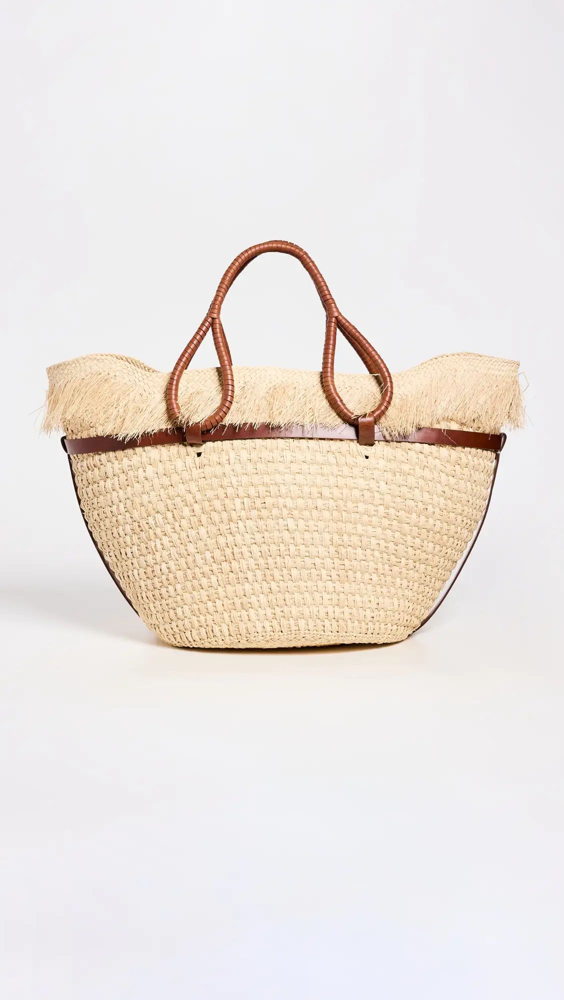 Johanna Ortiz Ecru/Brown Sienna Tropical Enclave Beach Bag | Shopbop | Shopbop