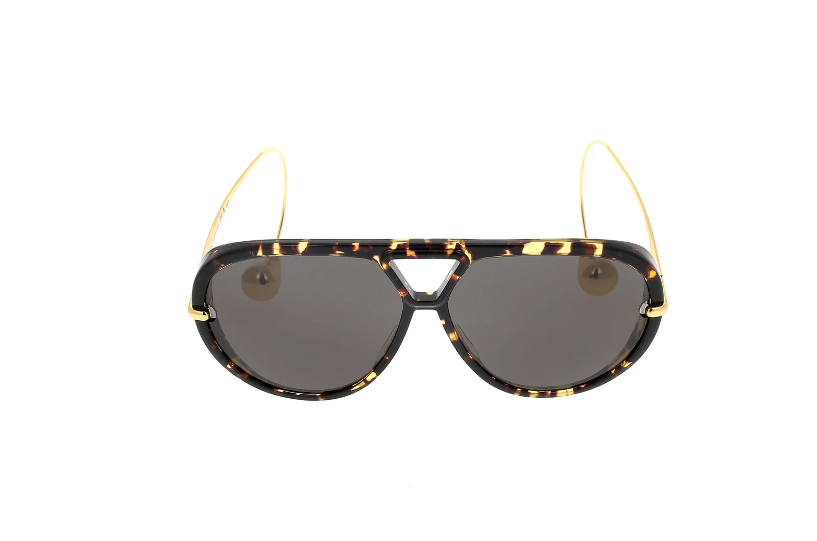 Bottega Veneta Eyewear Pilot Frame Sunglasses | Cettire Global