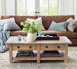 Benchwright Rectangular Coffee Table (54") | Pottery Barn (US)
