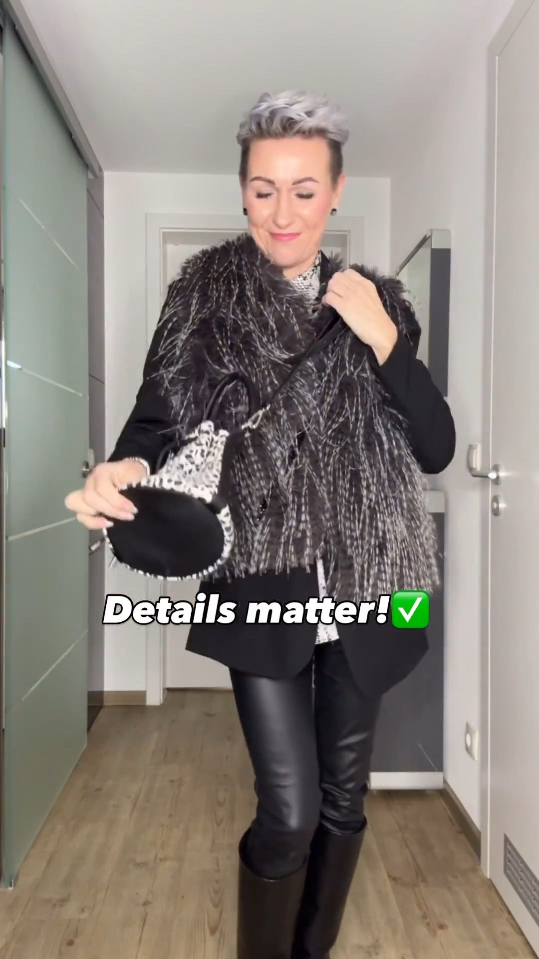Modern power layering with a twist 🖤
Draped blouse, sharp blazer, statement layers and the ultimate animal print bag to finish the look.

#LTKstyle #Over50Fashion #LayeredLook #AnimalPrint #ChicStyle

#LTKü50 #LTKstyletip #LTKluxury