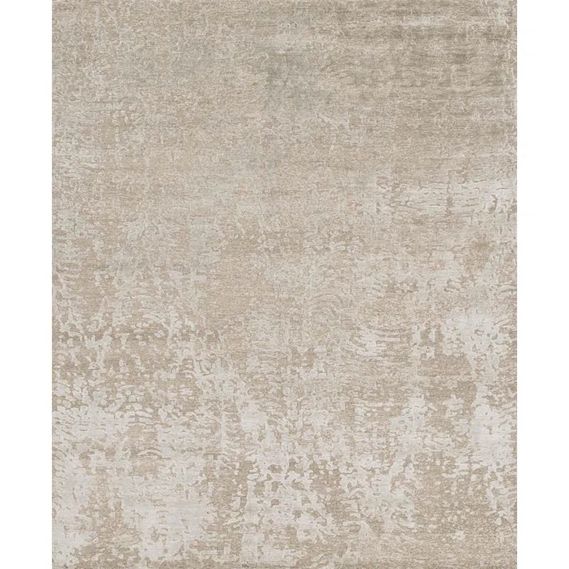 Cyrus Hand-Knotted Beige Area Rug | Wayfair Professional