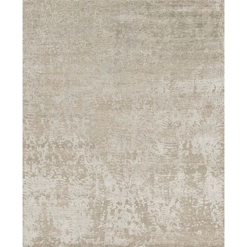 Cyrus Hand-Knotted Beige Area Rug | Wayfair Professional