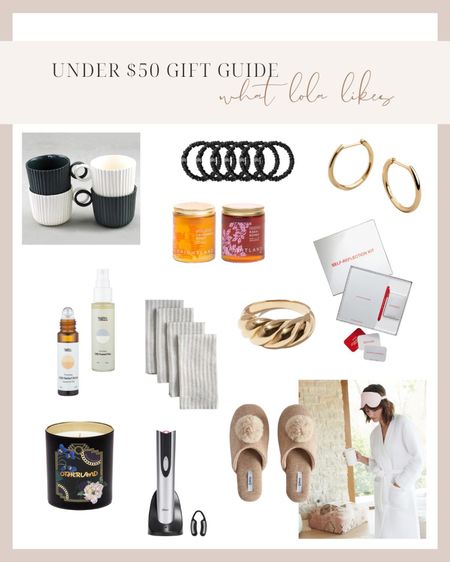 On a budget and not sure what to gift someone? My under $50 gift guide has a little something for everyone!

#LTKHoliday #LTKGiftGuide #LTKunder50