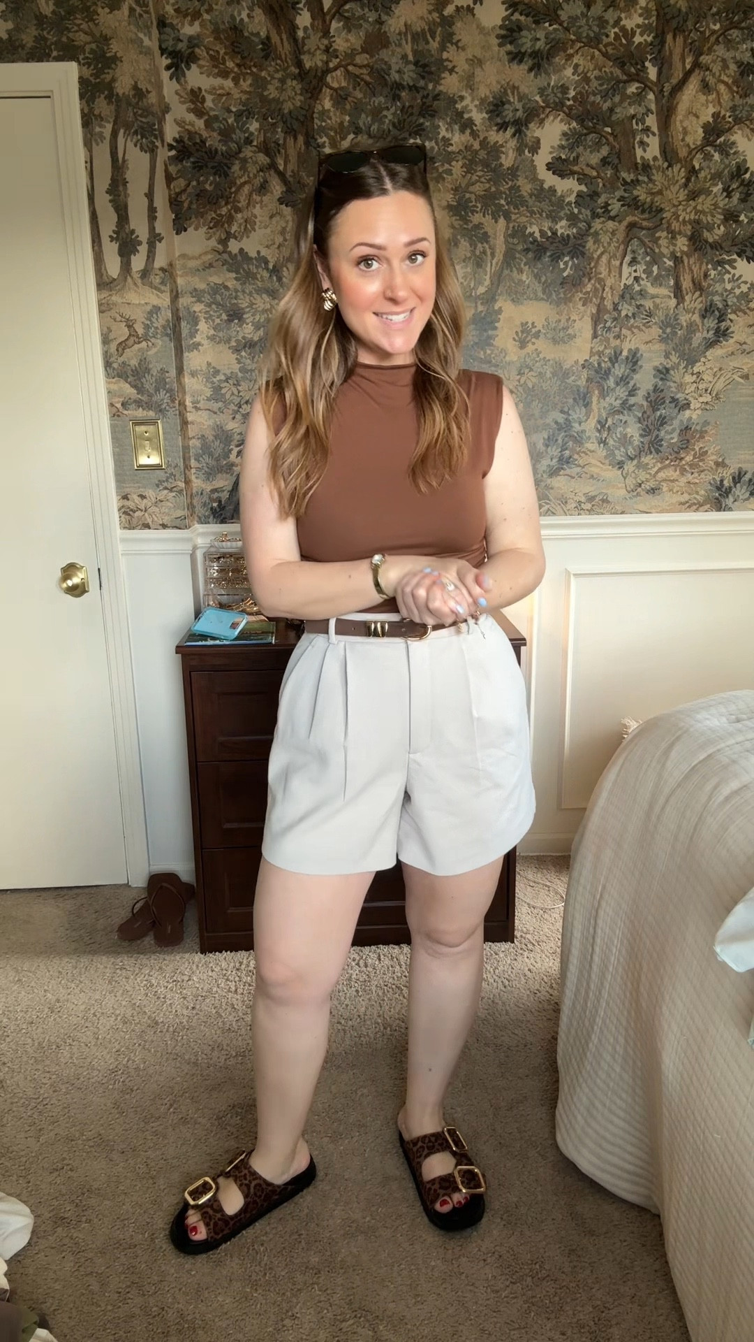 Elevated casual for the salon today! The shorts are from Abercrombie and sadly they’re not available anymore but there’s a similar pair from Amazon I linked! 

#LTKootd #LTKSeasonal #LTKSaleAlert