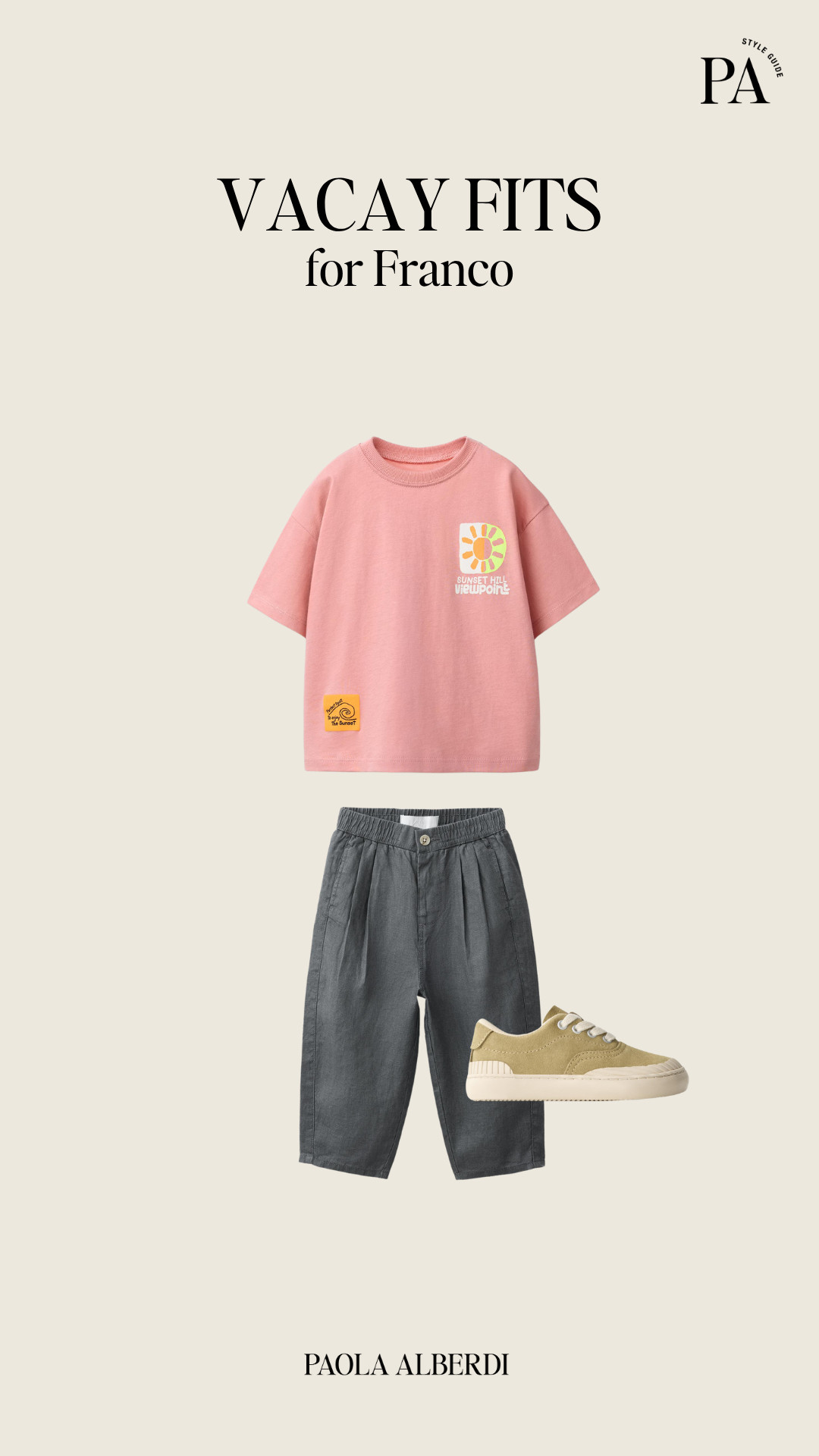 Vacay fits for Franco👟 

 #LTKootd #LTKTravel #LTKKids
