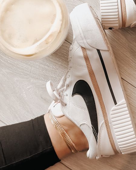 Golden anklets & Nike Legacy Lift - they are from two different sets linked below

Amazon finds jewelry summer finds 

#LTKGiftGuide #LTKunder100 #LTKshoecrush