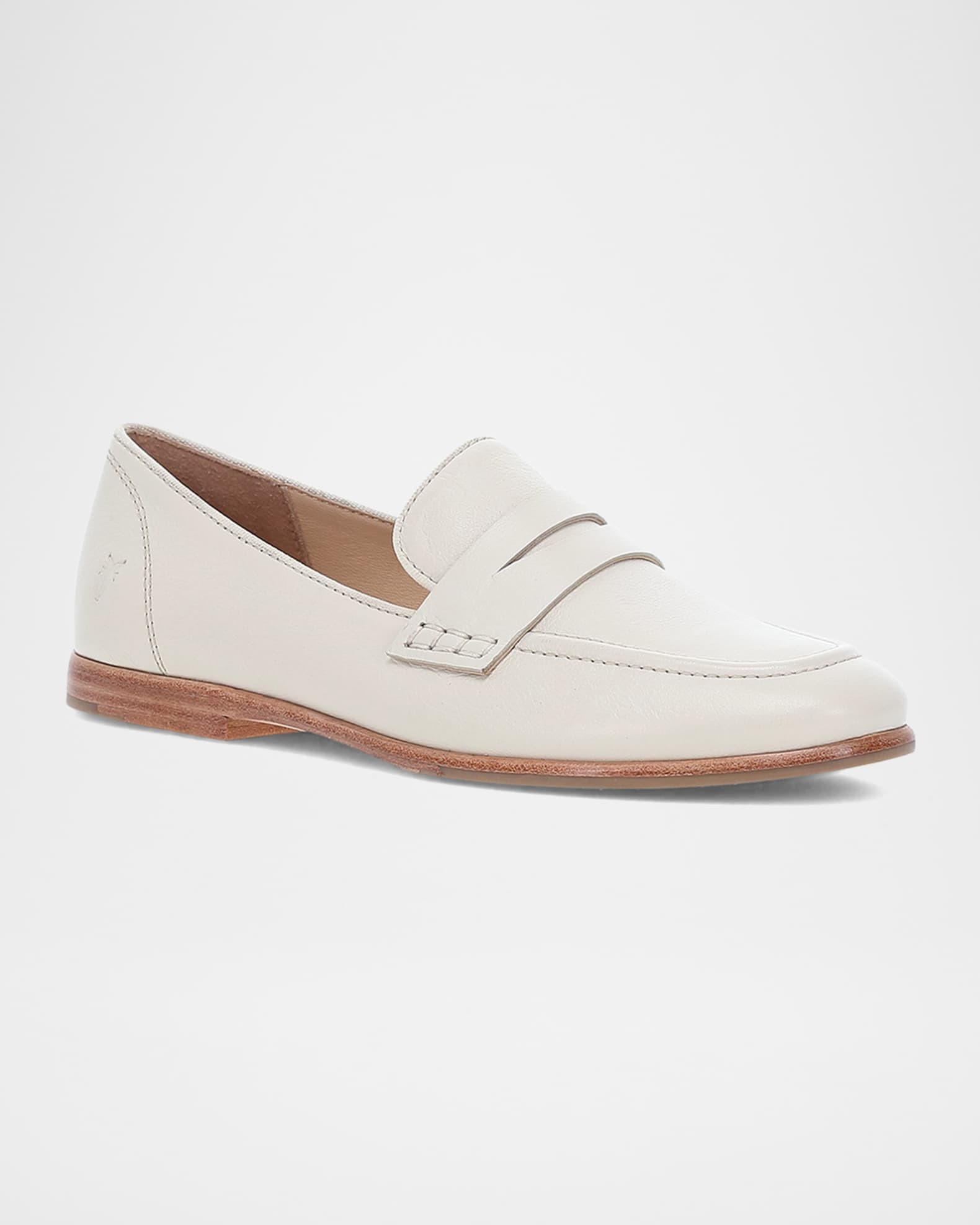 Faith Leather Classic Penny Loafers | Neiman Marcus
