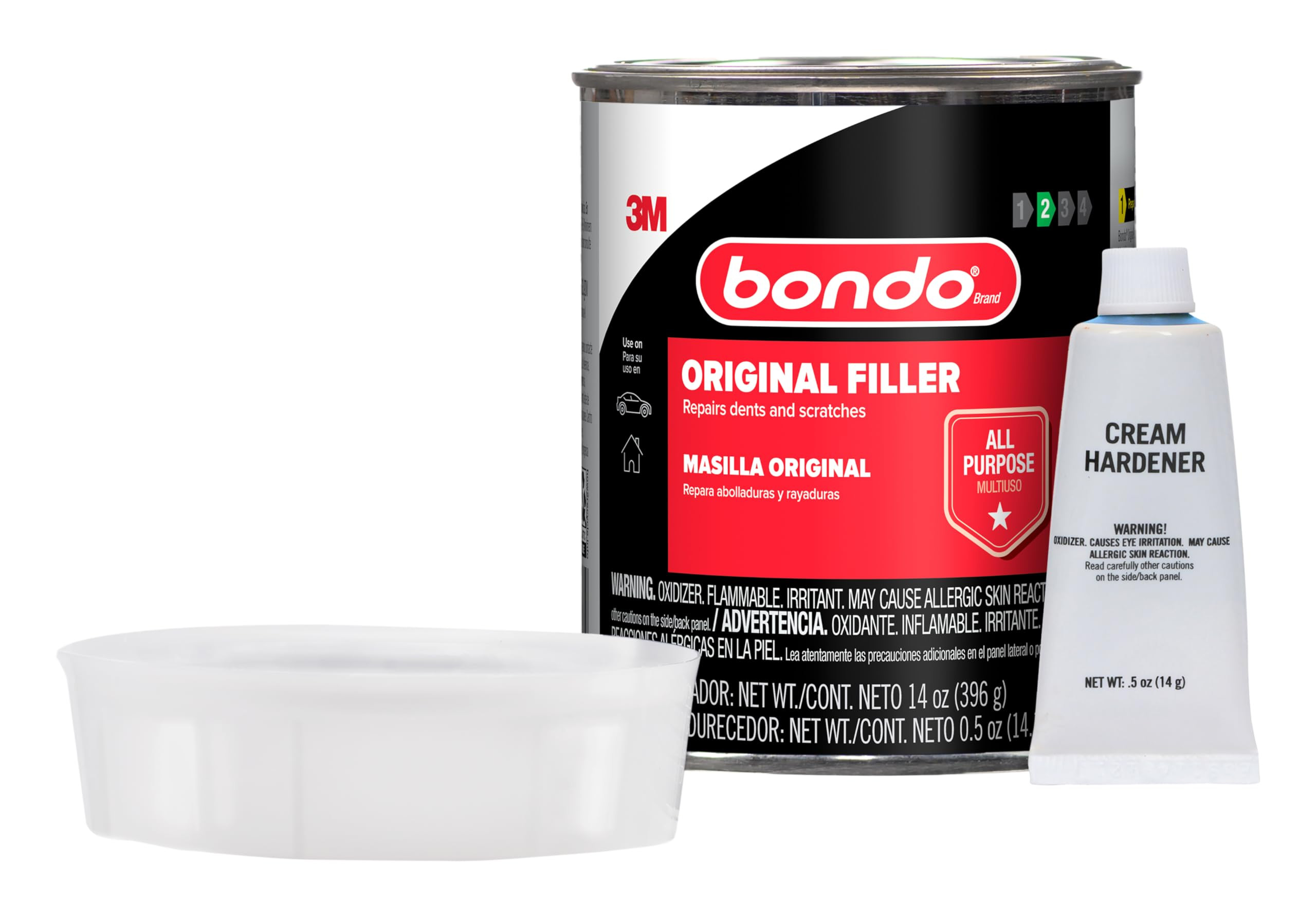 Bondo Body Filler, Original Formula for Fast, Easy Repair & Restoration of your Vehicle, 00261, F... | Amazon (US)