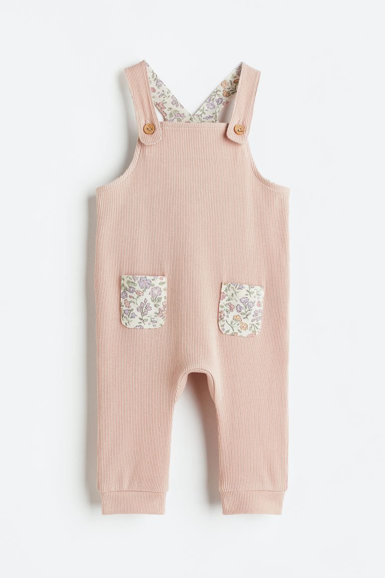 Ribbed Cotton Overalls | H&M (US + CA)
