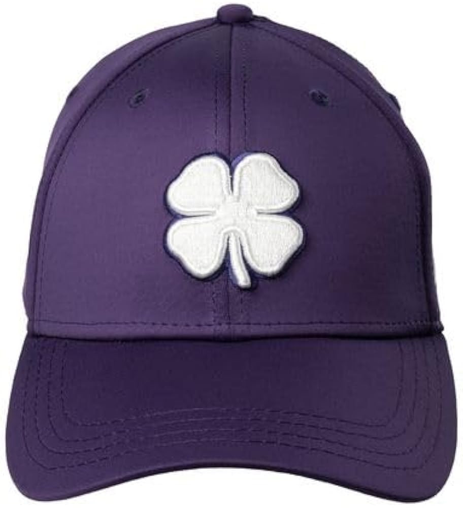 Black Clover Premium Clover 107 L/XL Purple Hat with White HD Clover Patch | Amazon (US)
