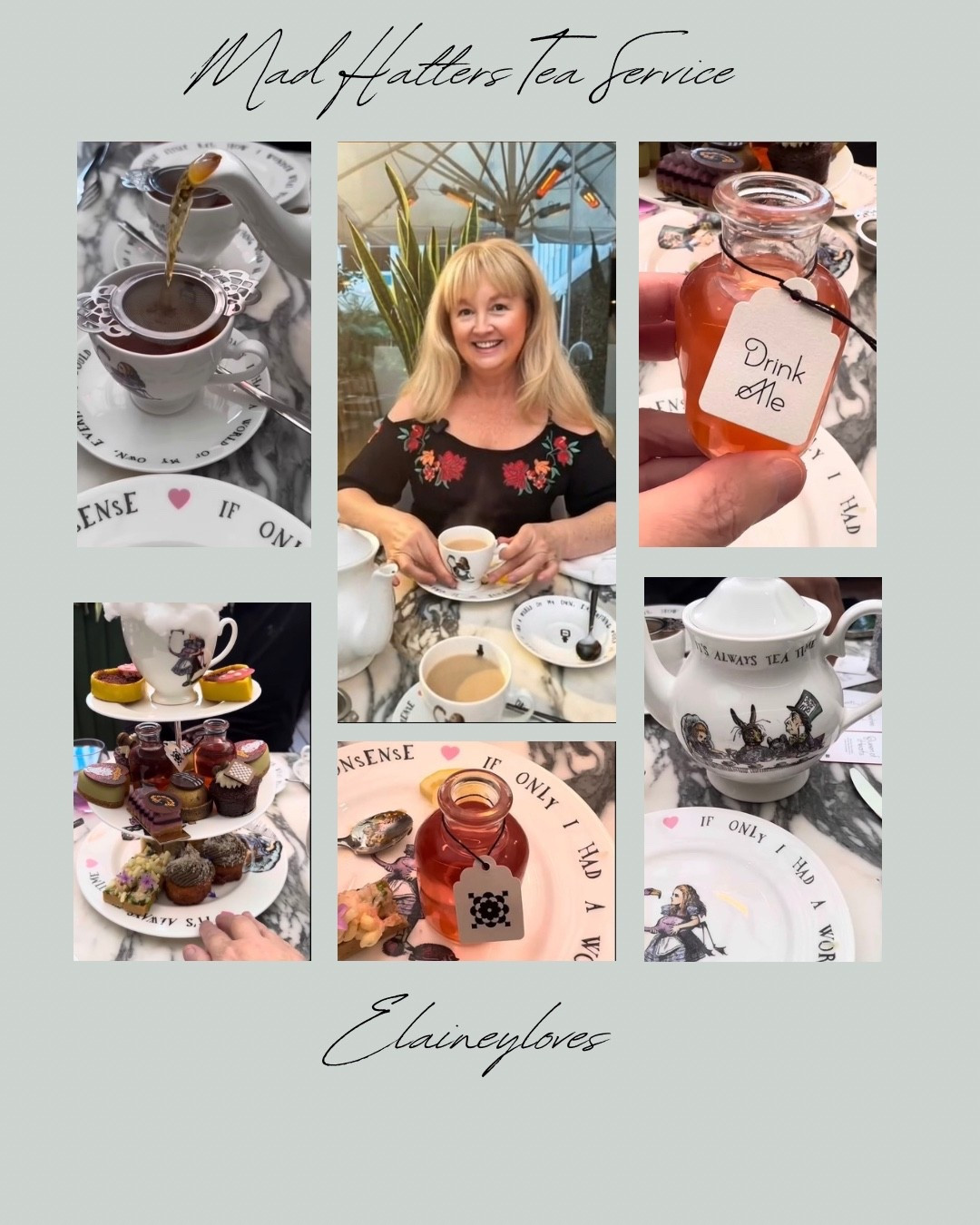 Mad Hatters Aftrrnoon Tea Service 

.. I recreated this beautiful afternoon tea at home with my own “homemade” Tea, Cakes, Scones .. served on my very own Alice in Wonderland themed Tea Service .. was such fun !! 

#themedafternootea #homeideas #homedecor

#LTKhome #LTKmodest #LTKgiftguide