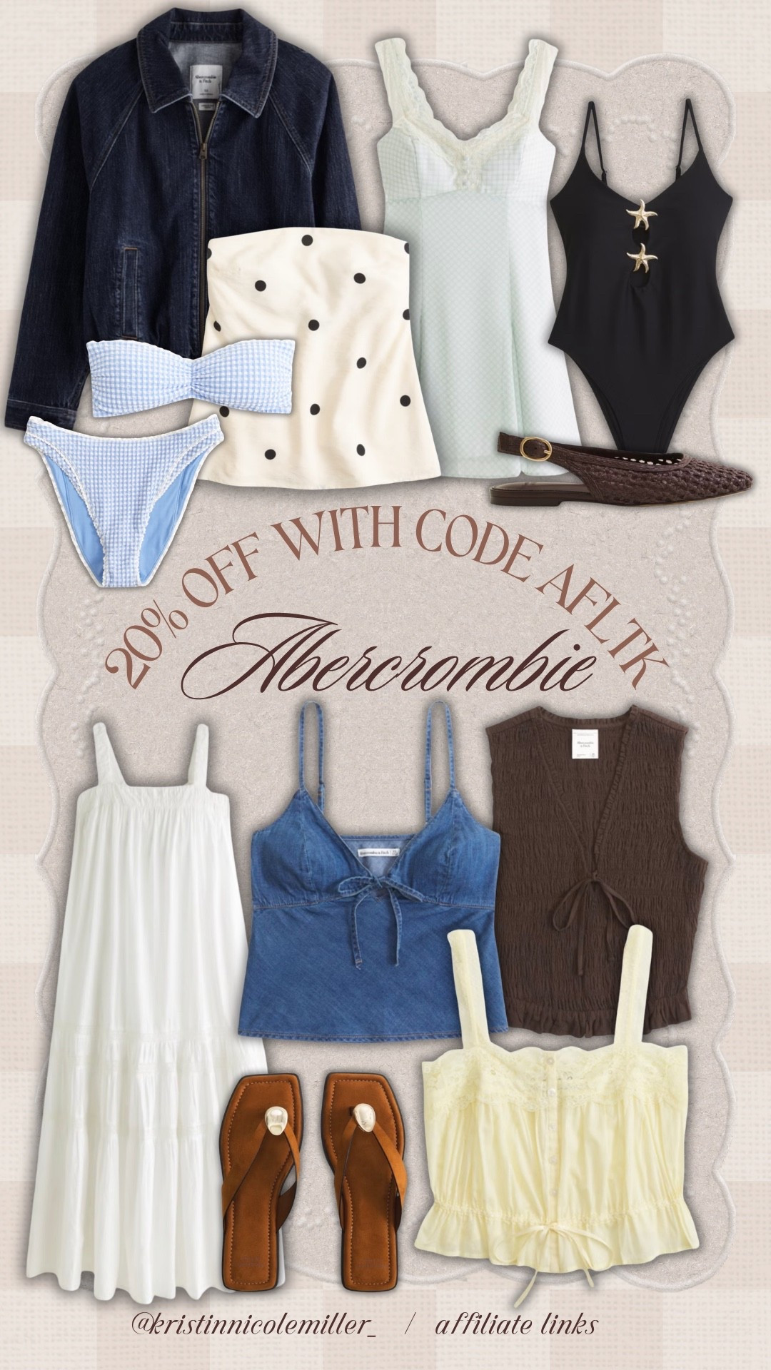 Abercrombie LTK exclusive sale!! Use code AFLTK for 20% off!

Seasonal summer shopping outfits new just dropped vacation vacay

#LTKSeasonal #LTKmomlife #LTKootd