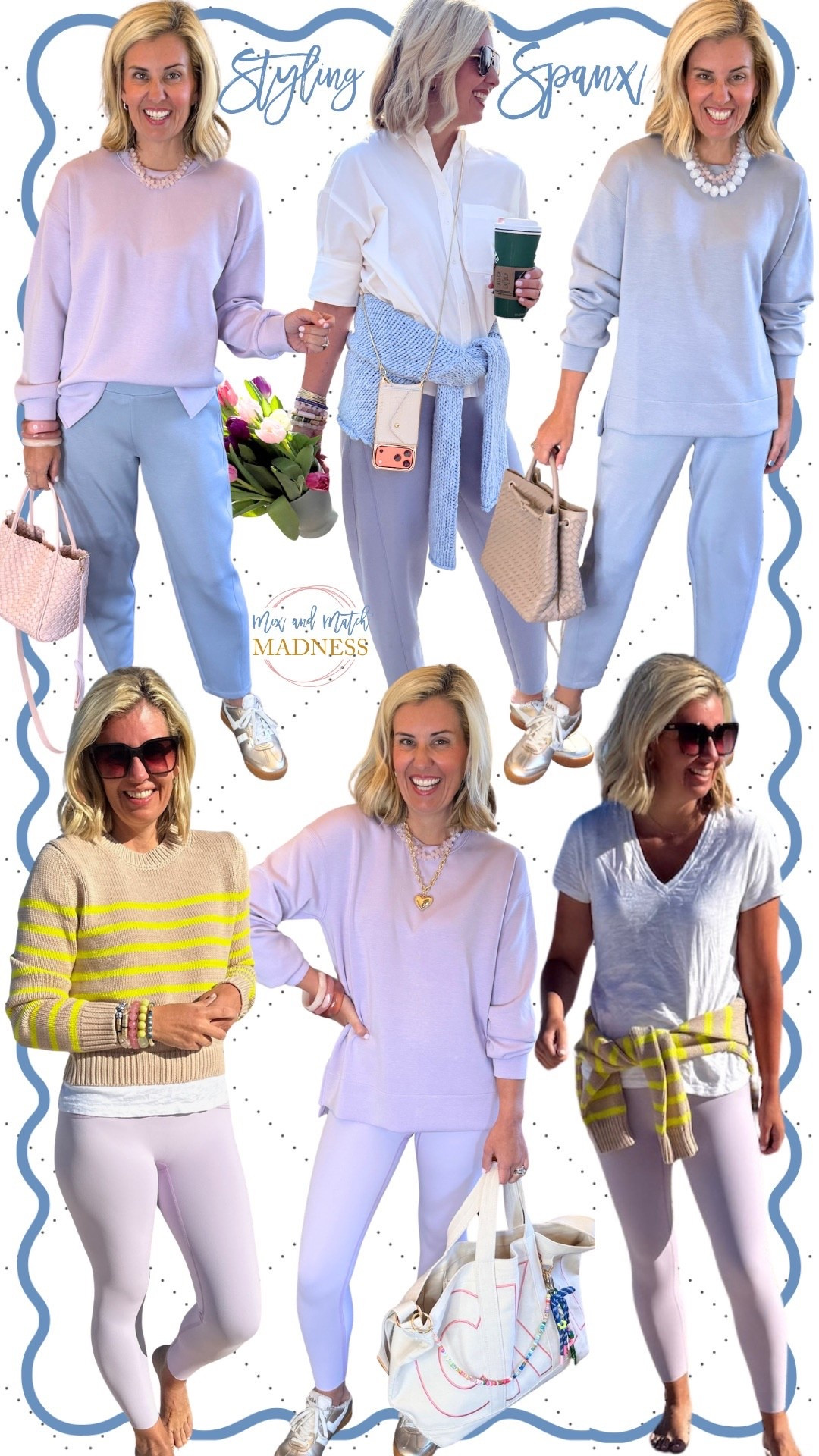 Styling my Spanx in the amazing colors Verbena & Himalayan Cloud. Y’all….if you have not bought these sale pieces, that are perfection for spring, please tell me why!! They are ALL on SALE!!! Literally wear spanx, almost daily and year-round! ￼

#LTKSaleAlert #LTKSeasonal #LTKootd