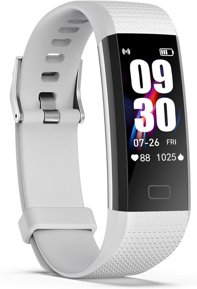 ENGERWALL Fitness Tracker with Step Counter/Calories/Stopwatch, Activity Tracker with Heart Rate ... | Amazon (US)