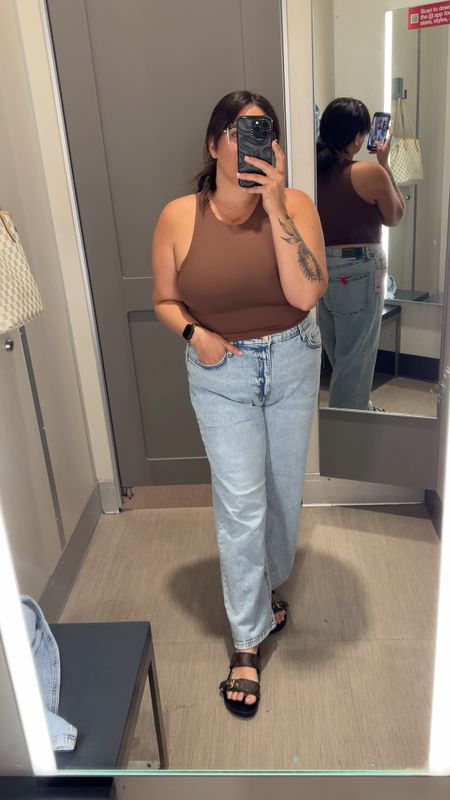 You need these straight leg 90’s washed jeans from Target! 

Wearing a size 14 here 

Jeans
Straight leg jeans
90’s jeans
High rise jeans 
Spring outfit 

#LTKmidsize #LTKVideo #LTKxTarget