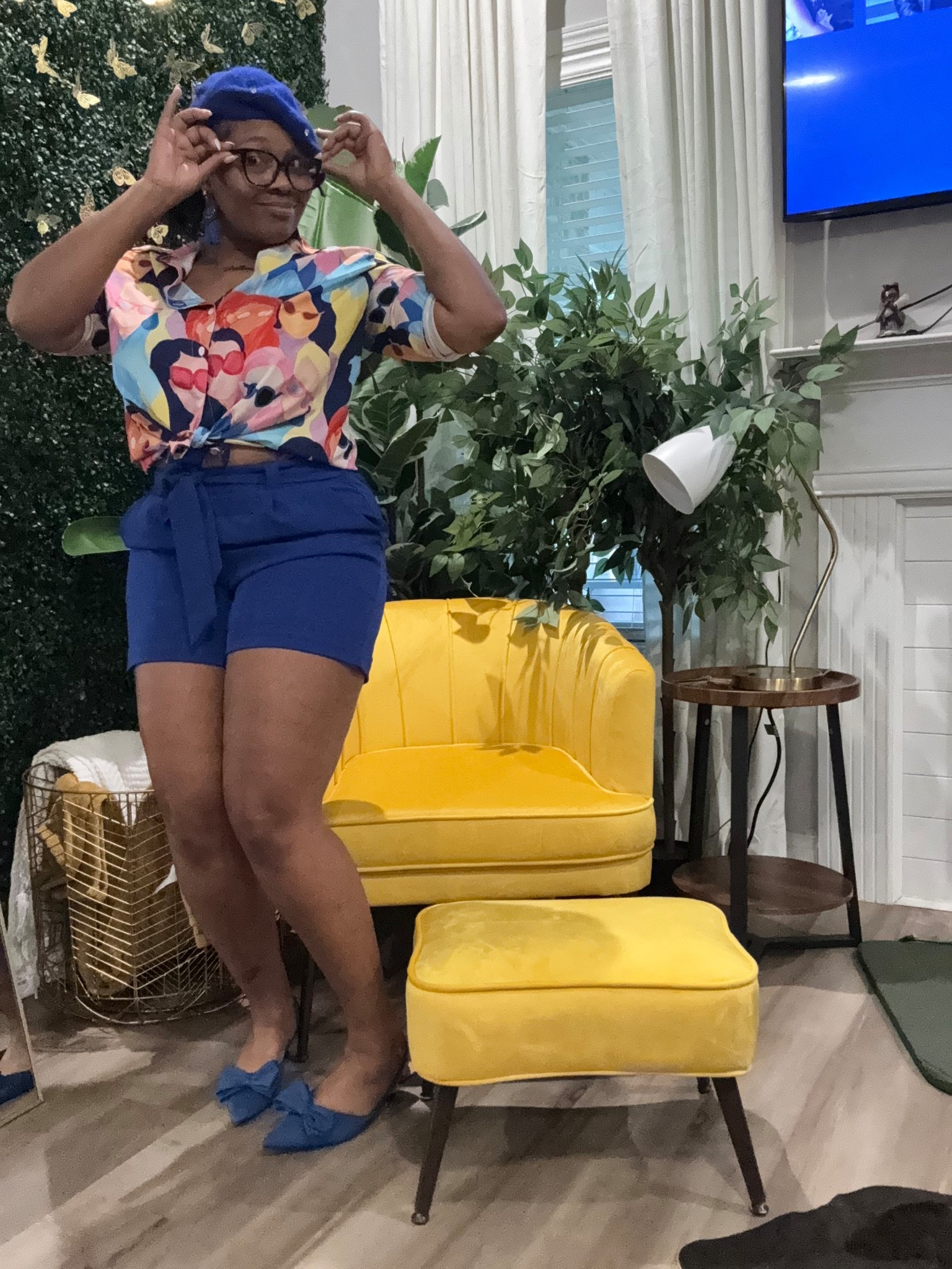 I got u singing the blues 💙💙💙
Top: XL
Shorts: Large

#LTKFindsUnder50 #LTKOver40 #LTKStyleTip