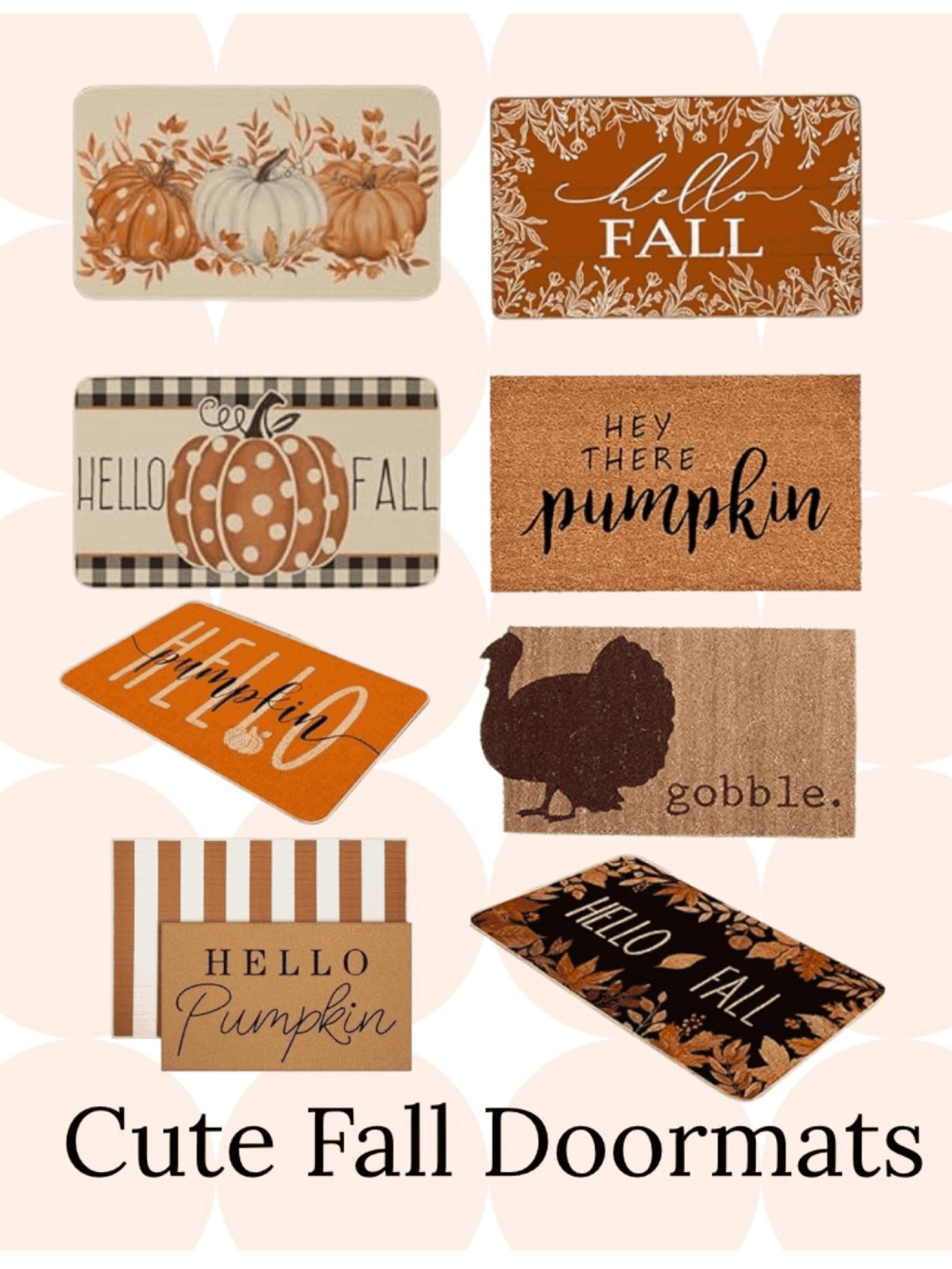 Cute and Affordable Fall Doormats

#LTKHoliday #LTKHome #LTKSeasonal