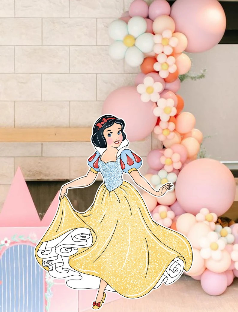 BIG DECOR PRINCESS: Cutout Decor Princes, Princes Birthday Decoration Baby Shower, Birthday Party... | Etsy (US)