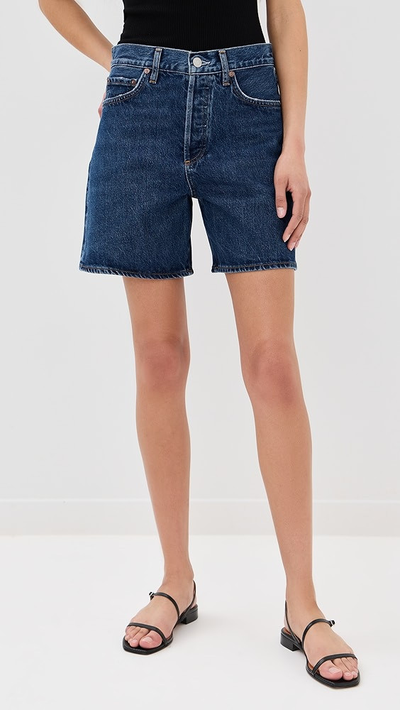 AGOLDE Dame High Rise Baggy Shorts | Shopbop | Shopbop